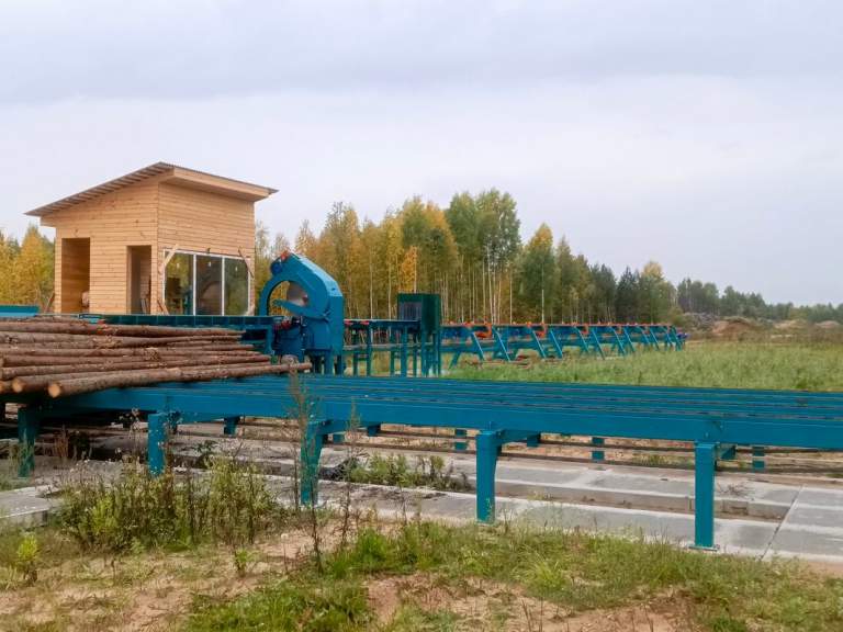 Линия раскряжевки бревна Cronver RB 1250