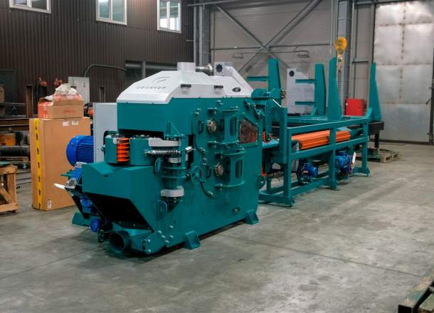 Брусующий (бревнопильный) станок Cronver SB 320К