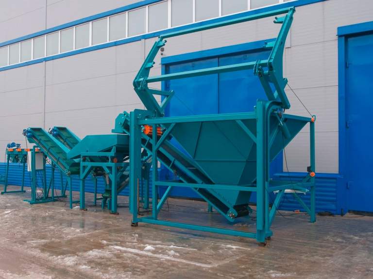 Линия сортировки и фасовки древесного угля Cronver SFU 2000