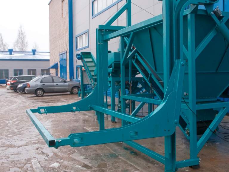 Линия сортировки и фасовки древесного угля Cronver SFU 2000