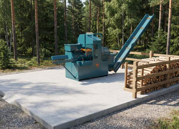 Дровокольный станок CRONVER DM 900