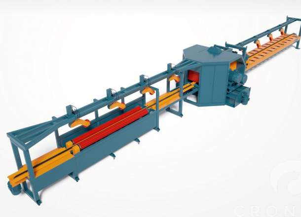 Четырёхвальный бревнопильный станок Cronver SB 4-400