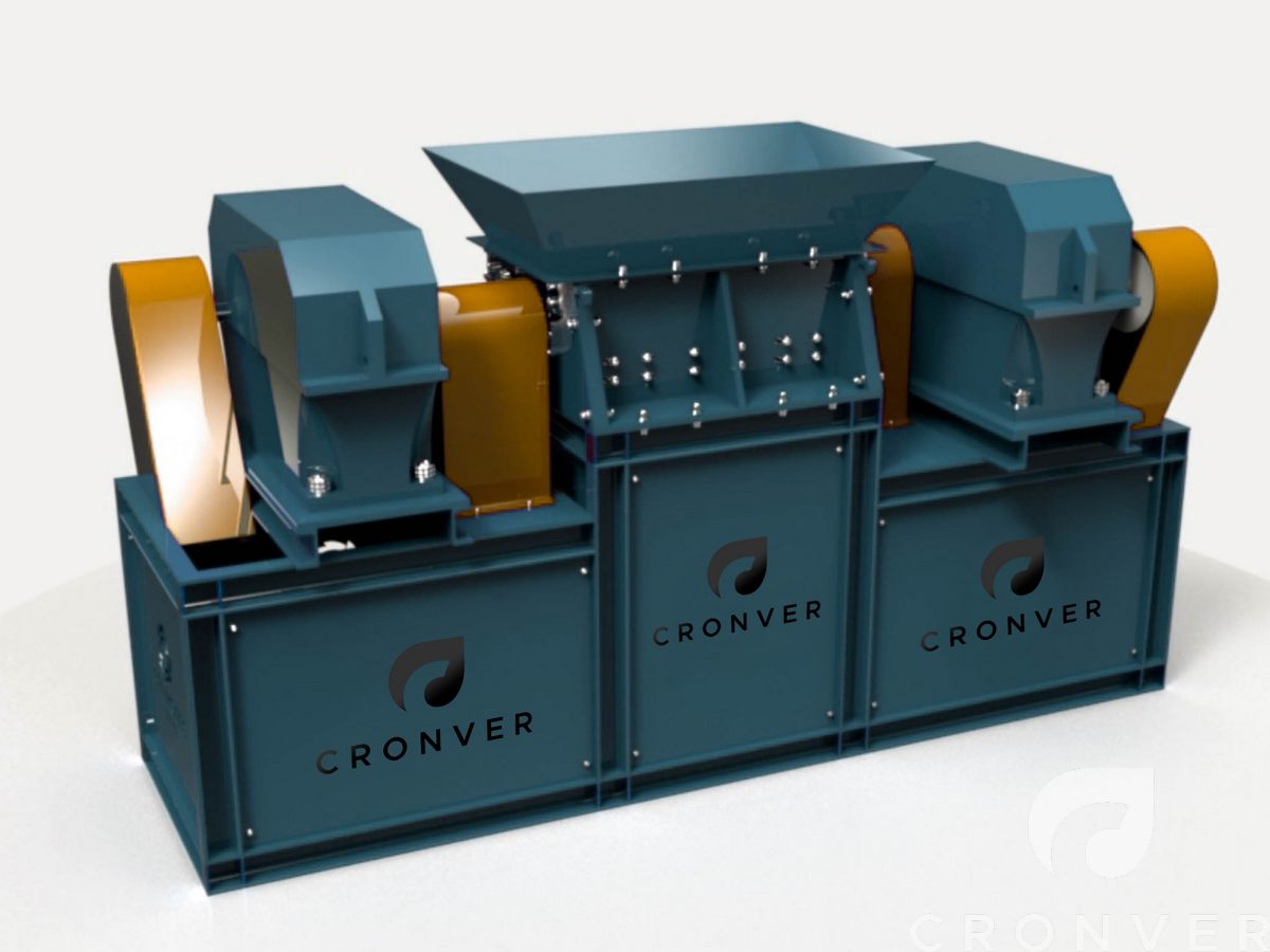 Шредер промышленный Cronver 600