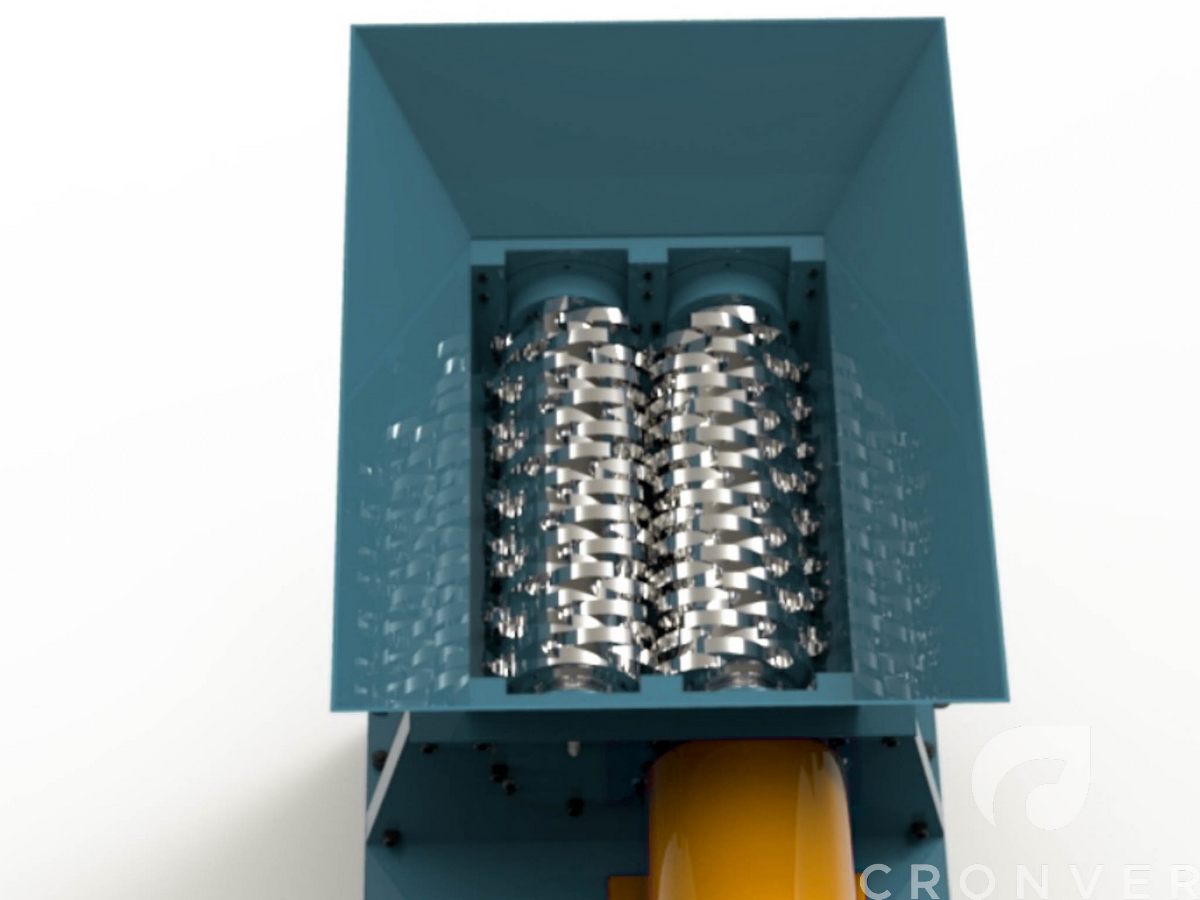 Шредер для древесины Cronver 600