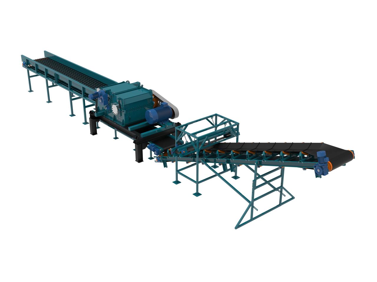 Горизонтальный измельчитель Cronver GH 1300