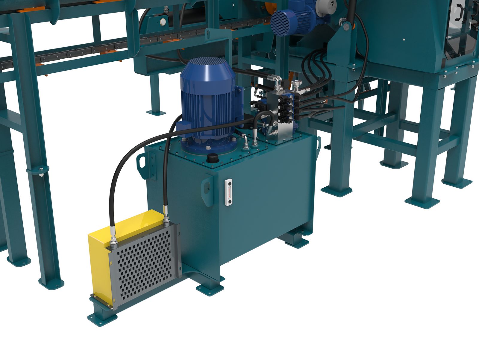 Дровокольно-сортировочная линия Cronver DRS -1250