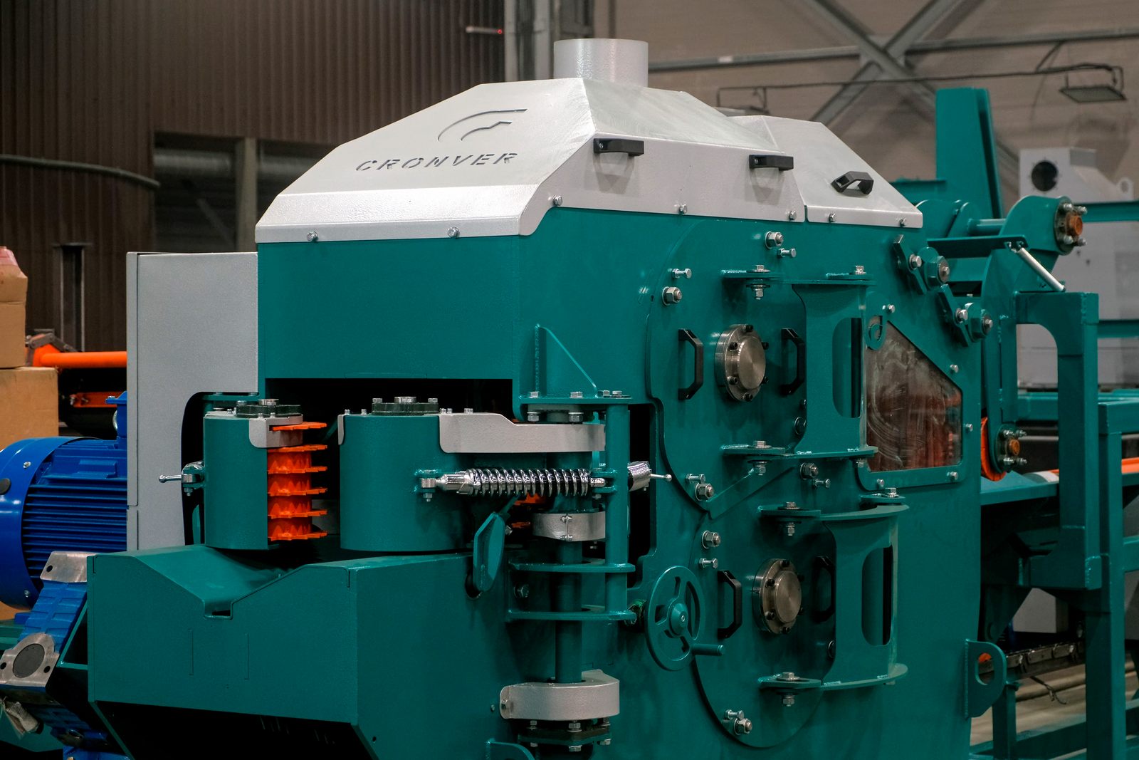 Брусующий (бревнопильный) станок Cronver SB 320К