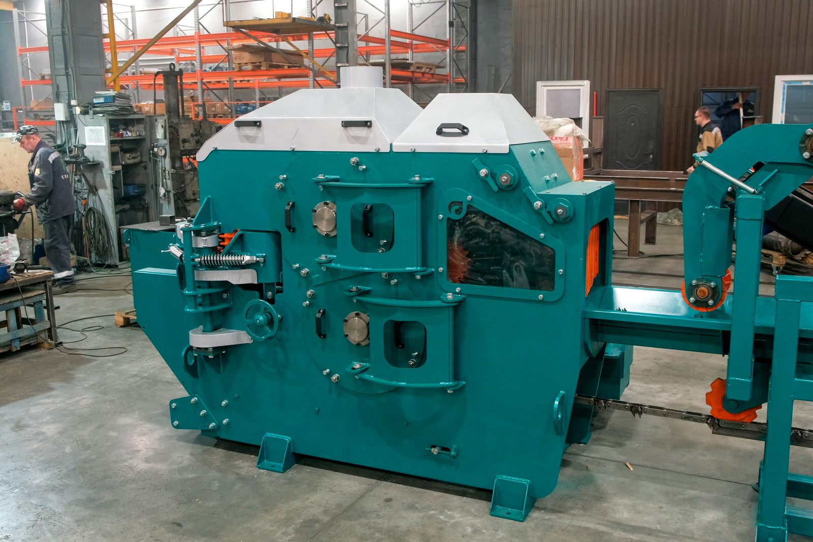 Брусующий (бревнопильный) станок Cronver SB 320К