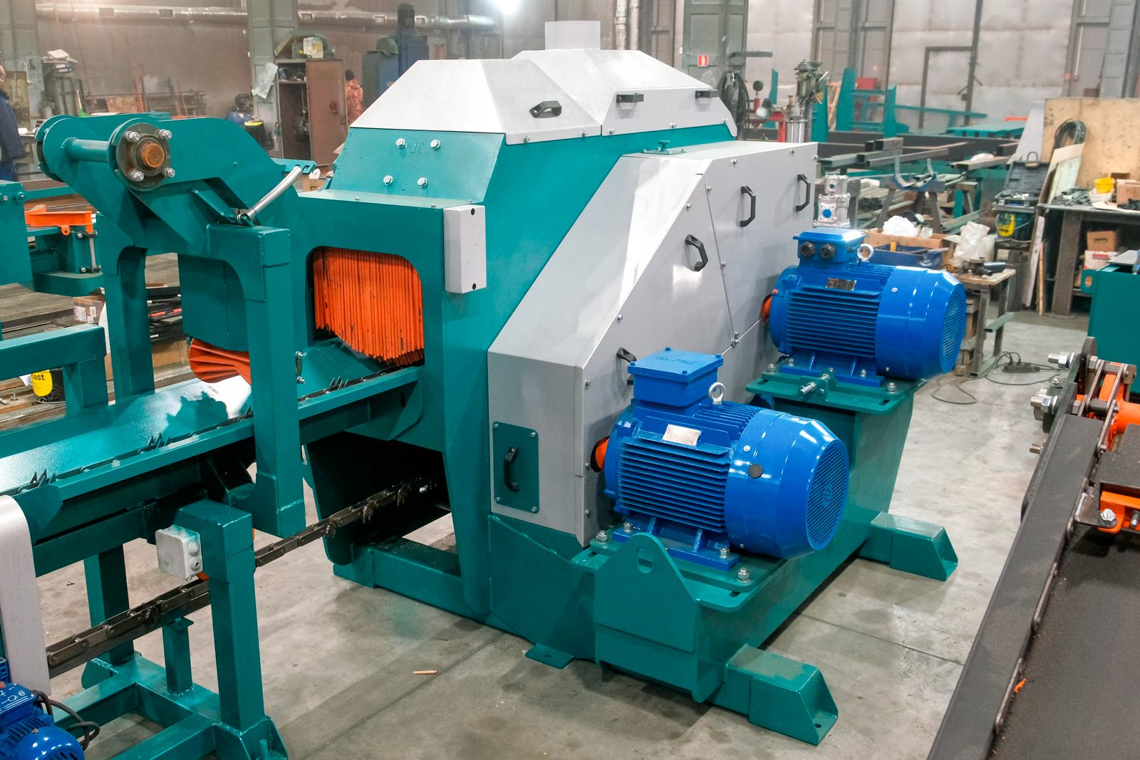 Брусующий (бревнопильный) станок Cronver SB 320К