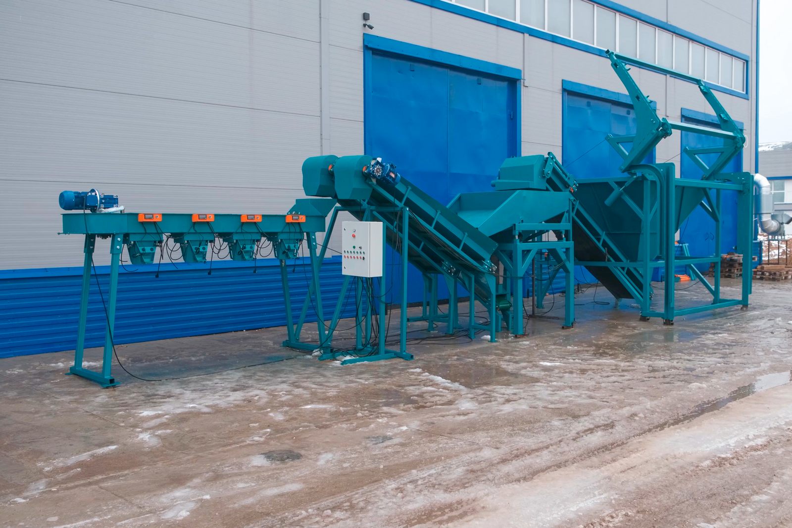 Линия сортировки и фасовки древесного угля Cronver SFU 2000