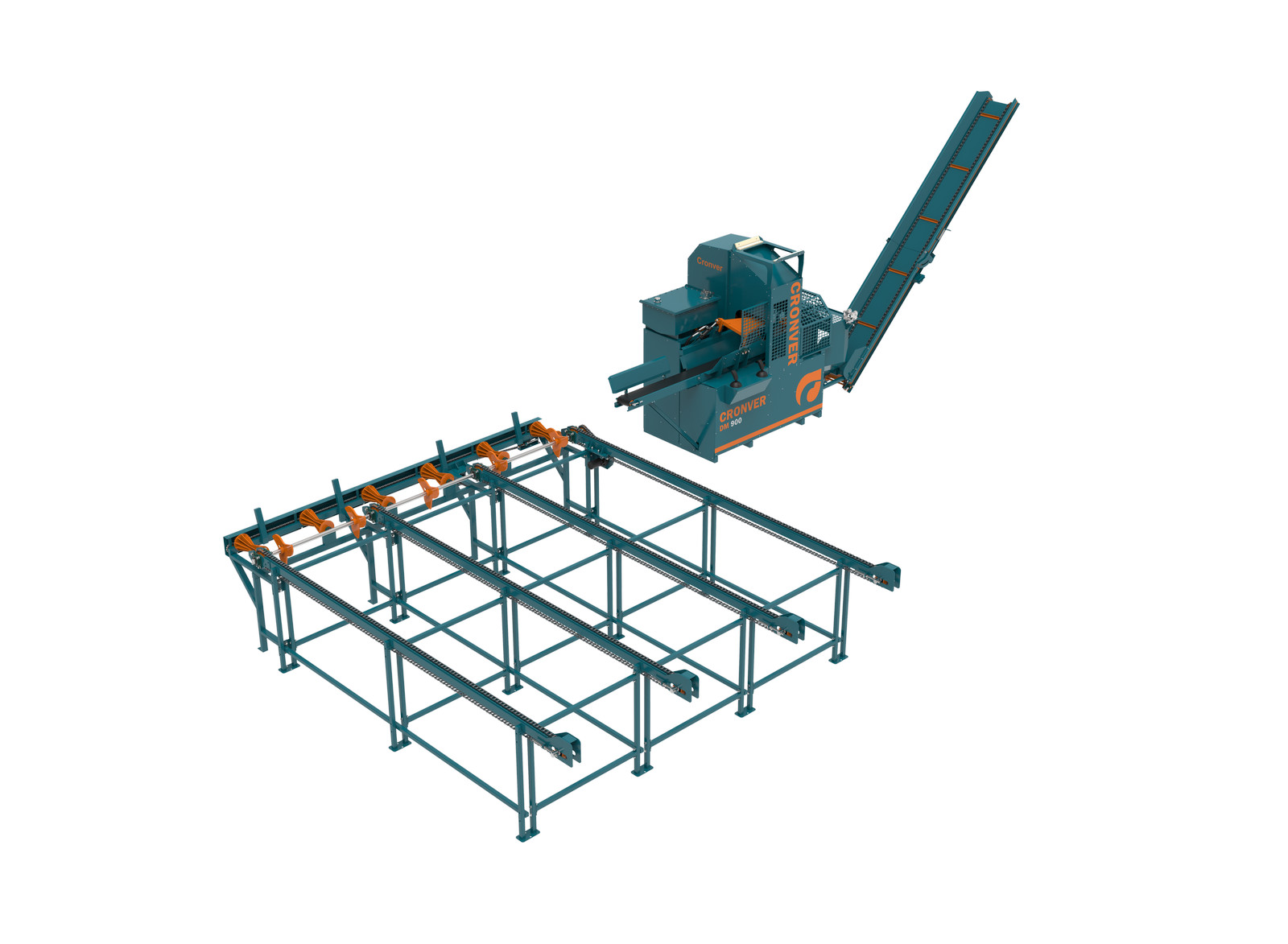 Дровокольный станок CRONVER DM 900