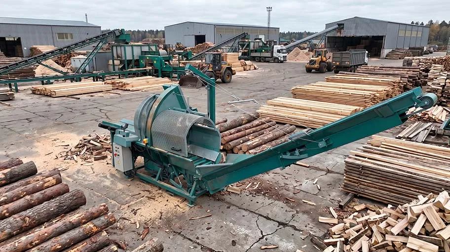 Дровокольный цепной станок CRONVER DMS 380