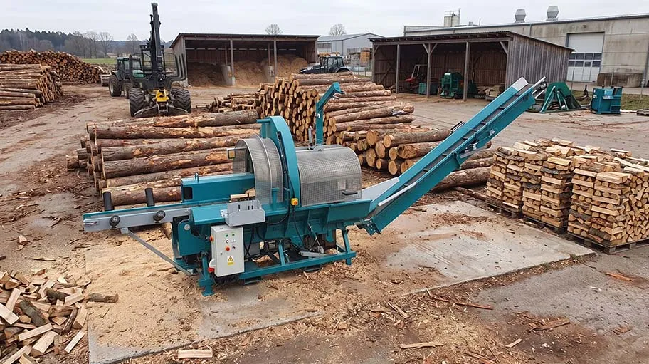 Дровокольный цепной станок CRONVER DMS 380