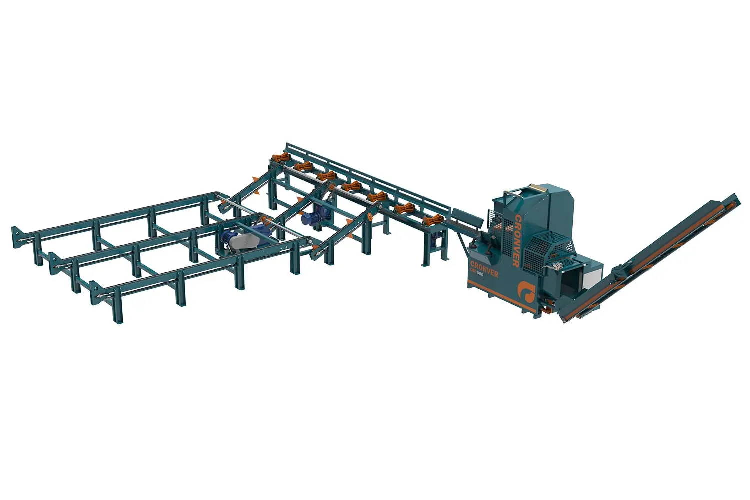 Дровокольная линия CRONVER DM 900