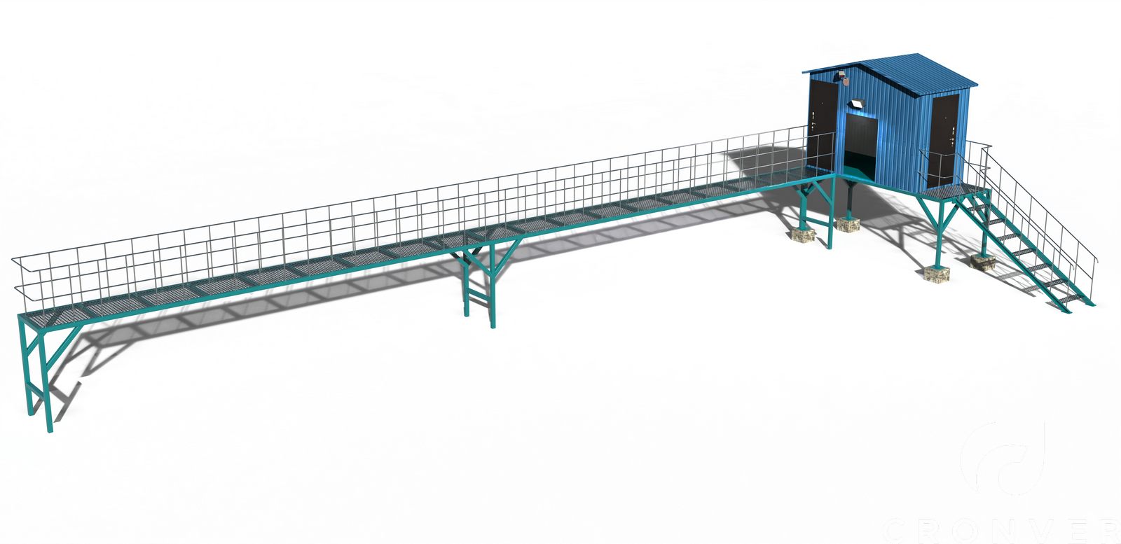 Линия сортировки брёвен Cronver LSB 16-900