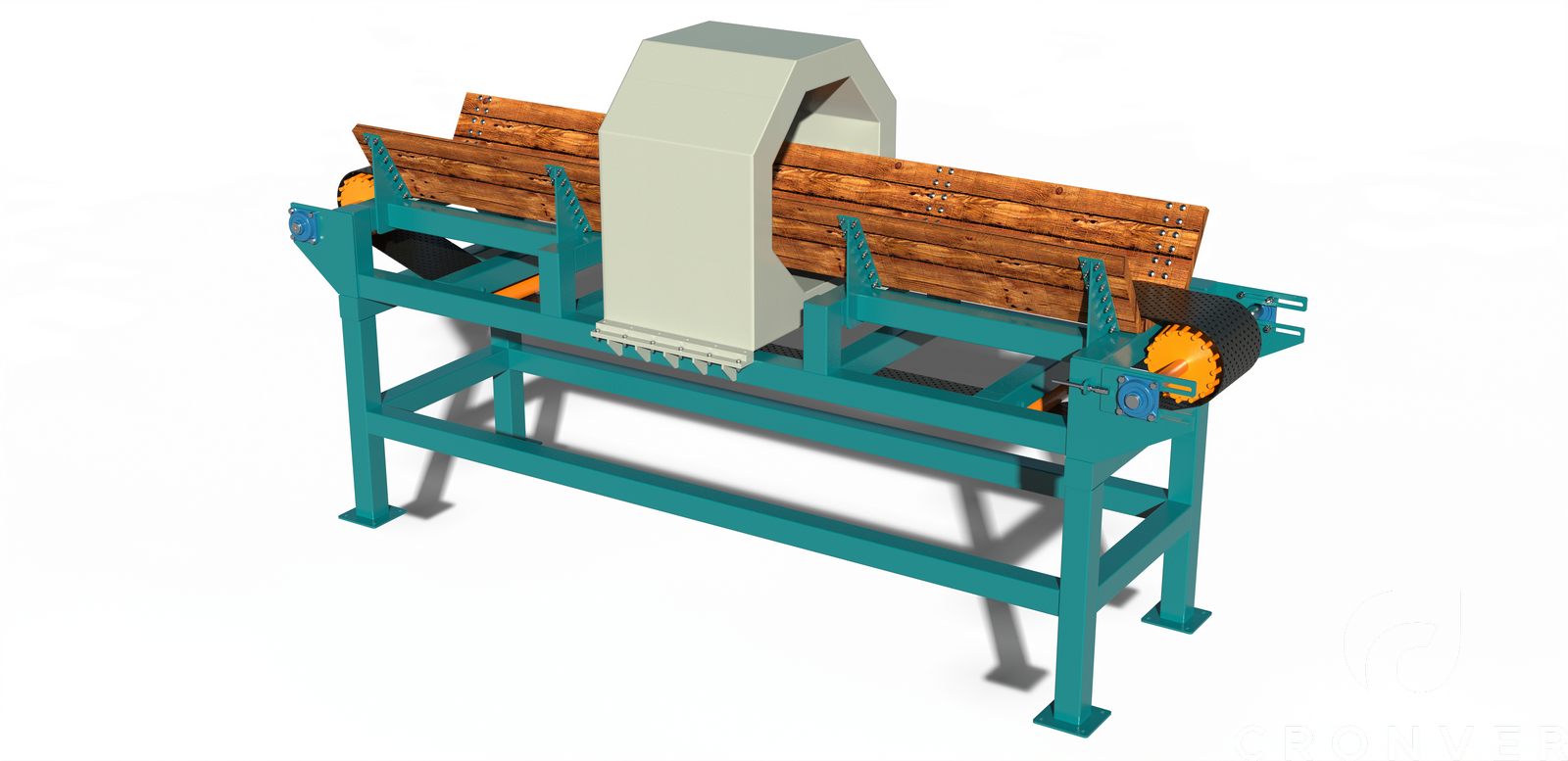 Линия сортировки брёвен Cronver LSB 16-900